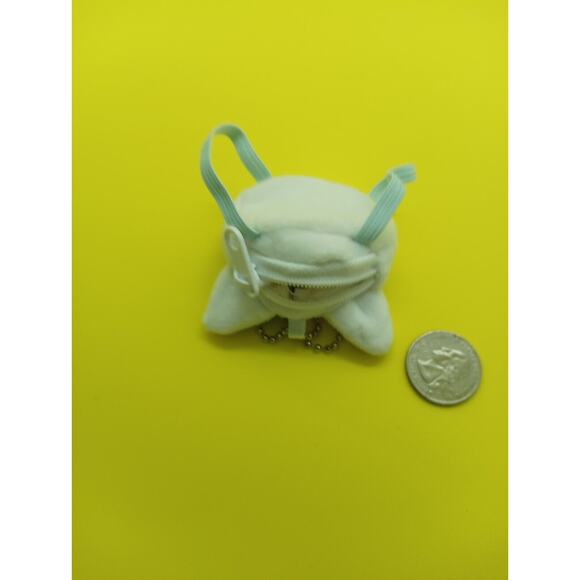 Nontan's sister Tartan Mini Pouch keychain. - Picture 3 of 6